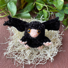 Load image into Gallery viewer, Snoot Bat - Velvet Snoot with Posable Wings