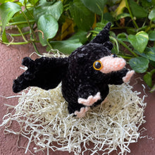 Load image into Gallery viewer, Snoot Bat - Velvet Snoot with Posable Wings