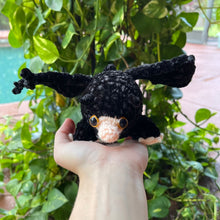 Load image into Gallery viewer, Snoot Bat - Velvet Snoot with Posable Wings