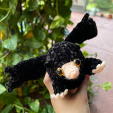 Load image into Gallery viewer, Snoot Bat - Velvet Snoot with Posable Wings