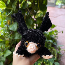 Load image into Gallery viewer, Snoot Bat - Velvet Snoot with Posable Wings