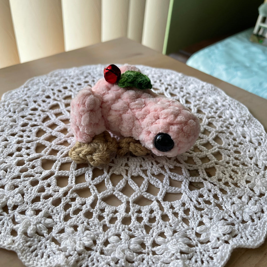 Large Framboise Cake Frog